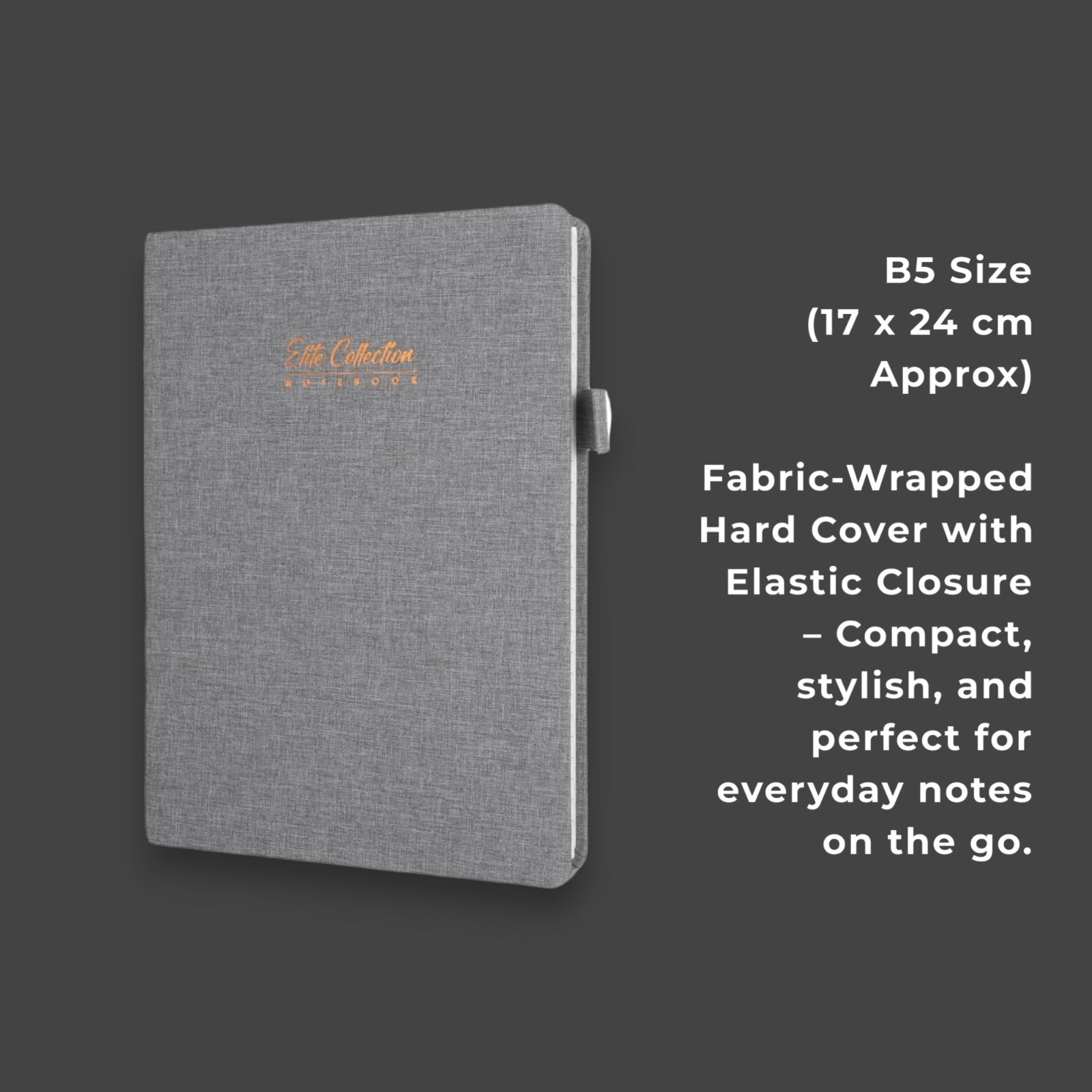 Pragya Classic Diary Notebook | Canvas Finish Hard Cover | 192 Pages | 80 GSM Natural Shade Paper
