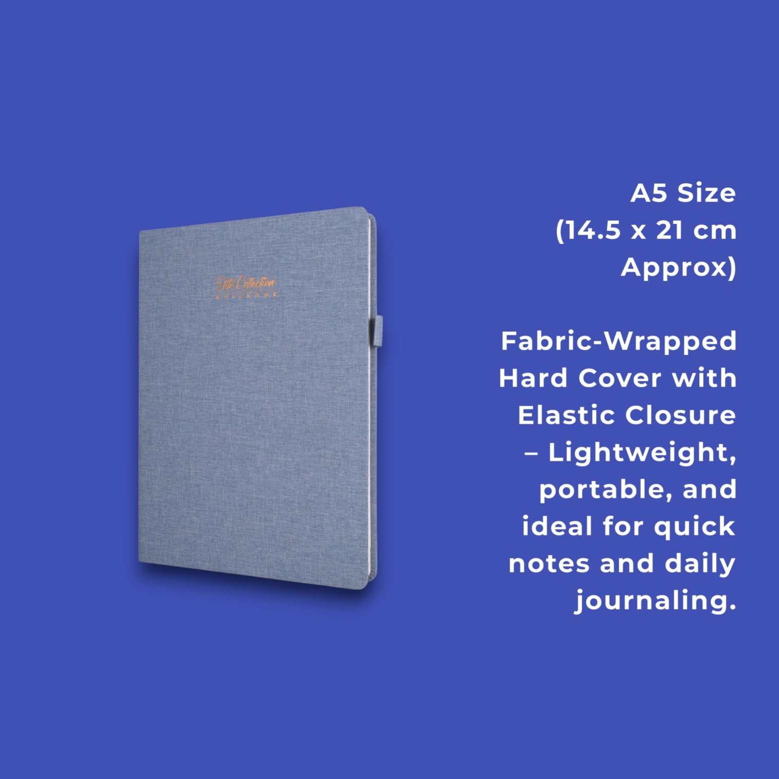 Pragya Classic Diary Notebook | Canvas Finish Hard Cover | 192 Pages | 80 GSM Natural Shade Paper