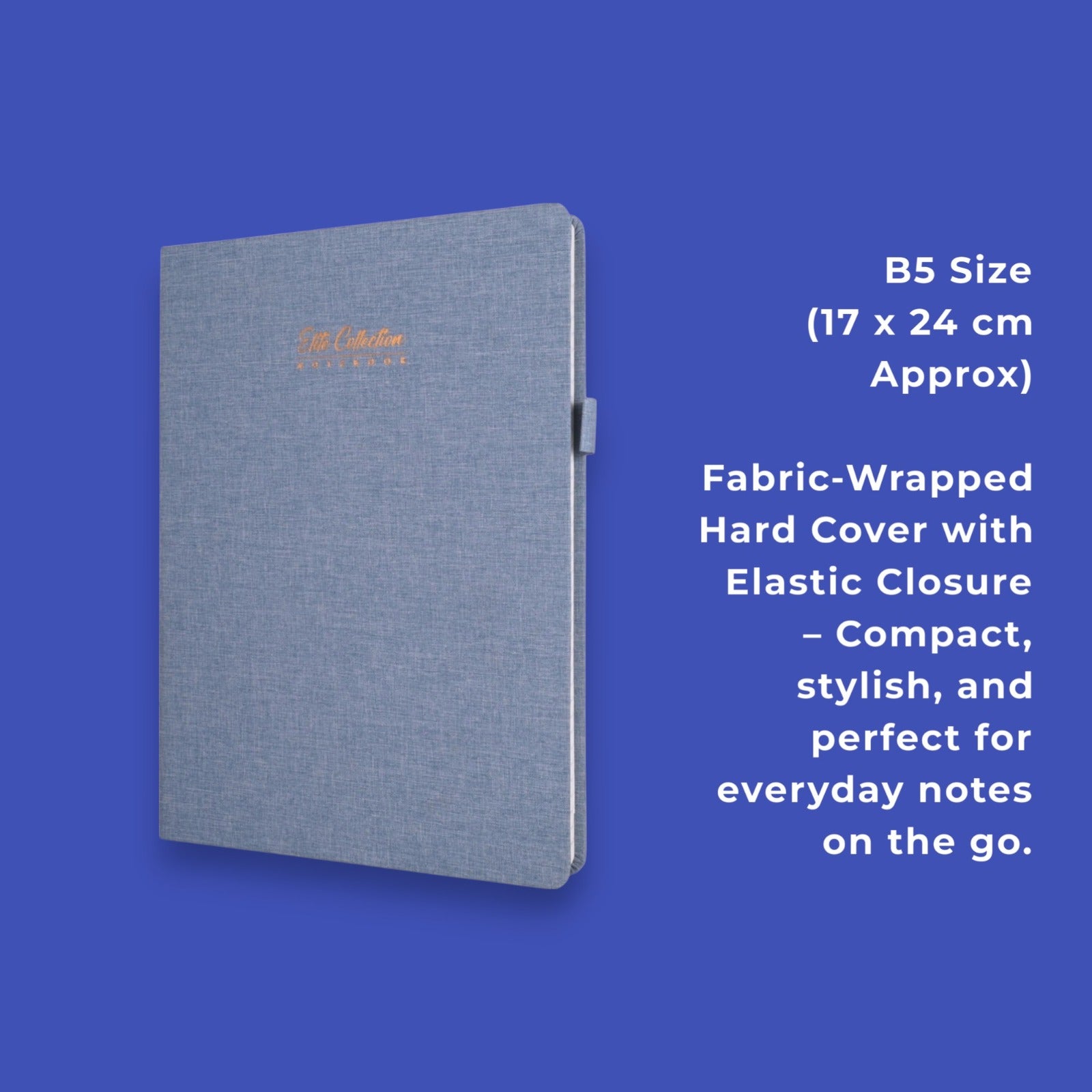 Pragya Classic Diary Notebook | Canvas Finish Hard Cover | 192 Pages | 80 GSM Natural Shade Paper