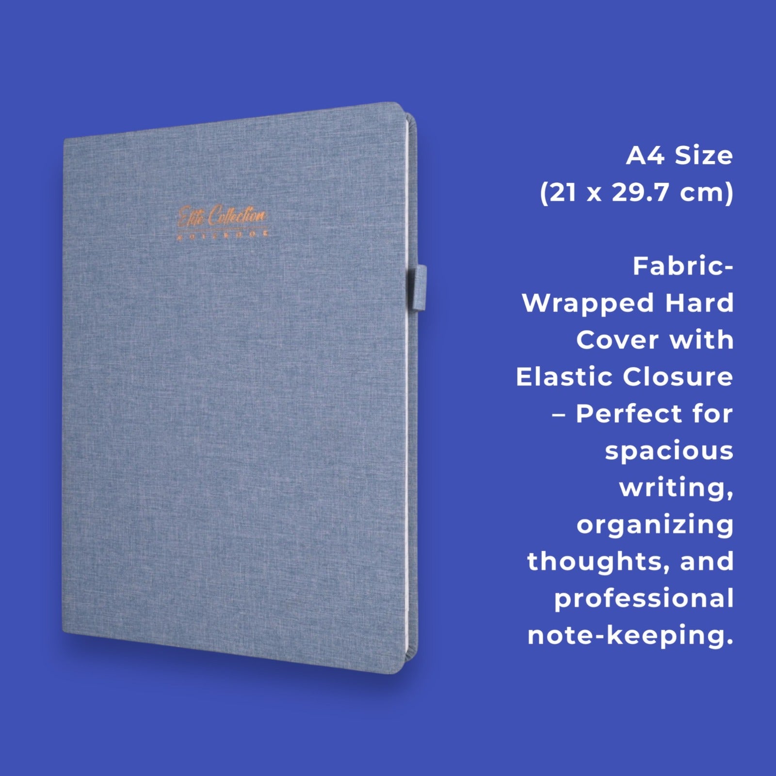 Pragya Classic Diary Notebook | Canvas Finish Hard Cover | 192 Pages | 80 GSM Natural Shade Paper