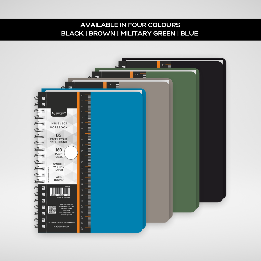 5 subject notebook 