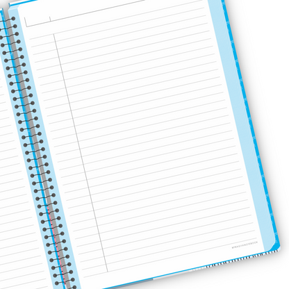 Pragya 1-Subject B5 Notebook (200 Pages, Ruled) Hard Case Cover  |  Pack of 2