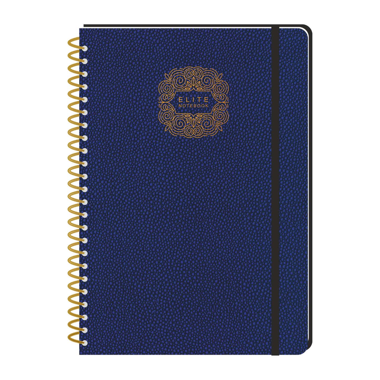 Pragya Executive Series | The Golden Spiral Executive Wirebound Notebook | B5 (17.6 CM x 25 CM) | 80 GSM | 160 Pages, Single Ruled | Leatherette Cover | Single Ruled | Pack of 3 with assorted colours