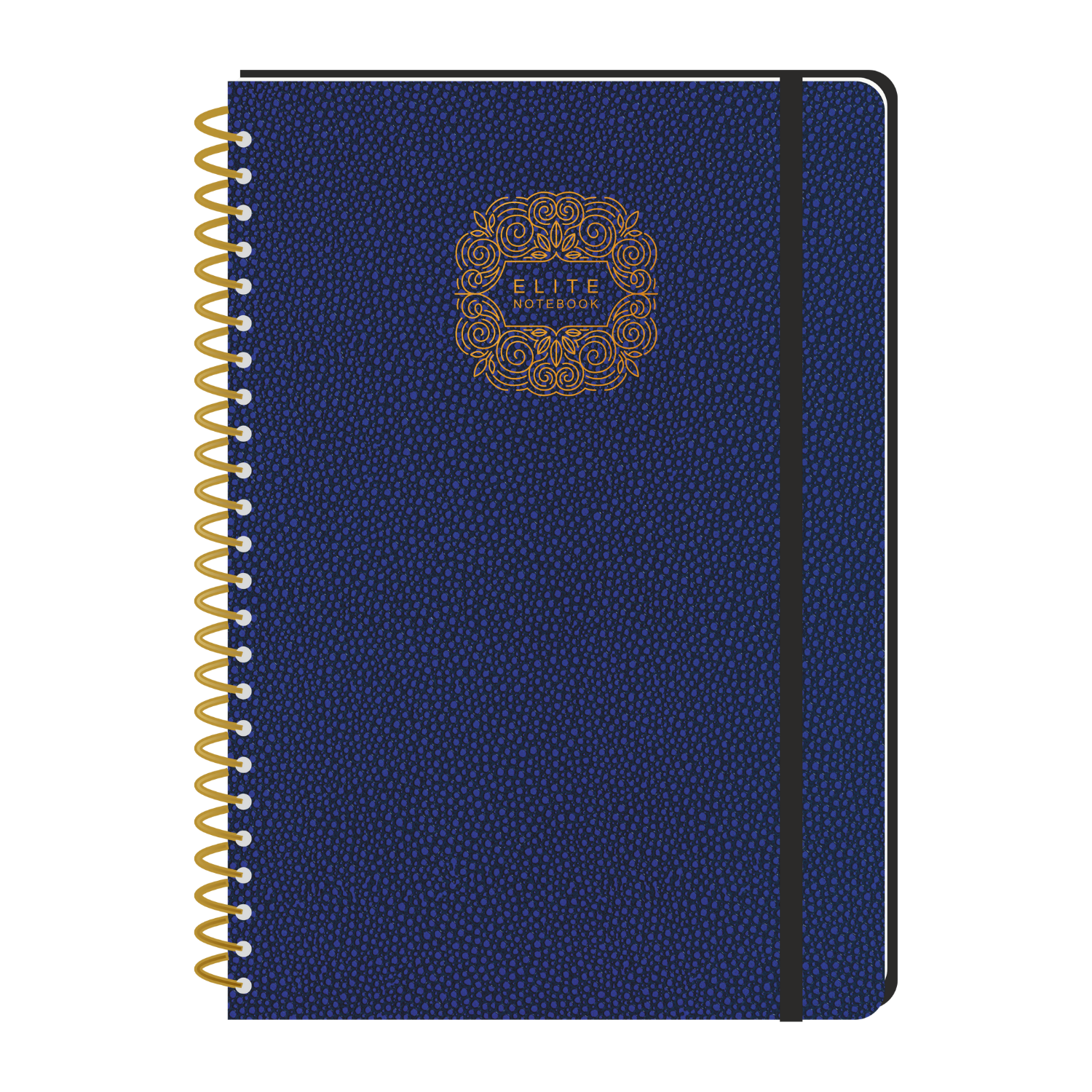 Pragya Executive Series | The Golden Spiral Executive Wirebound Notebook | B5 (17.6 CM x 25 CM) | 80 GSM | 160 Pages, Single Ruled | Leatherette Cover | Single Ruled | Pack of 3 with assorted colours