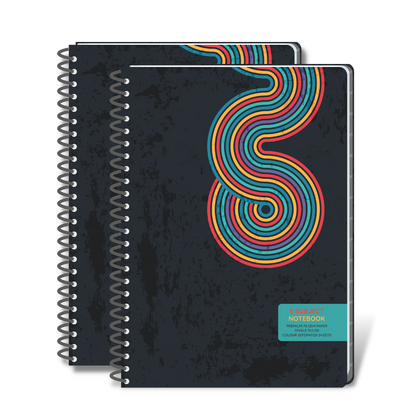 SOLO Premium 5 Subject Notebook - A5, 70 GSM, 300 pages, Single