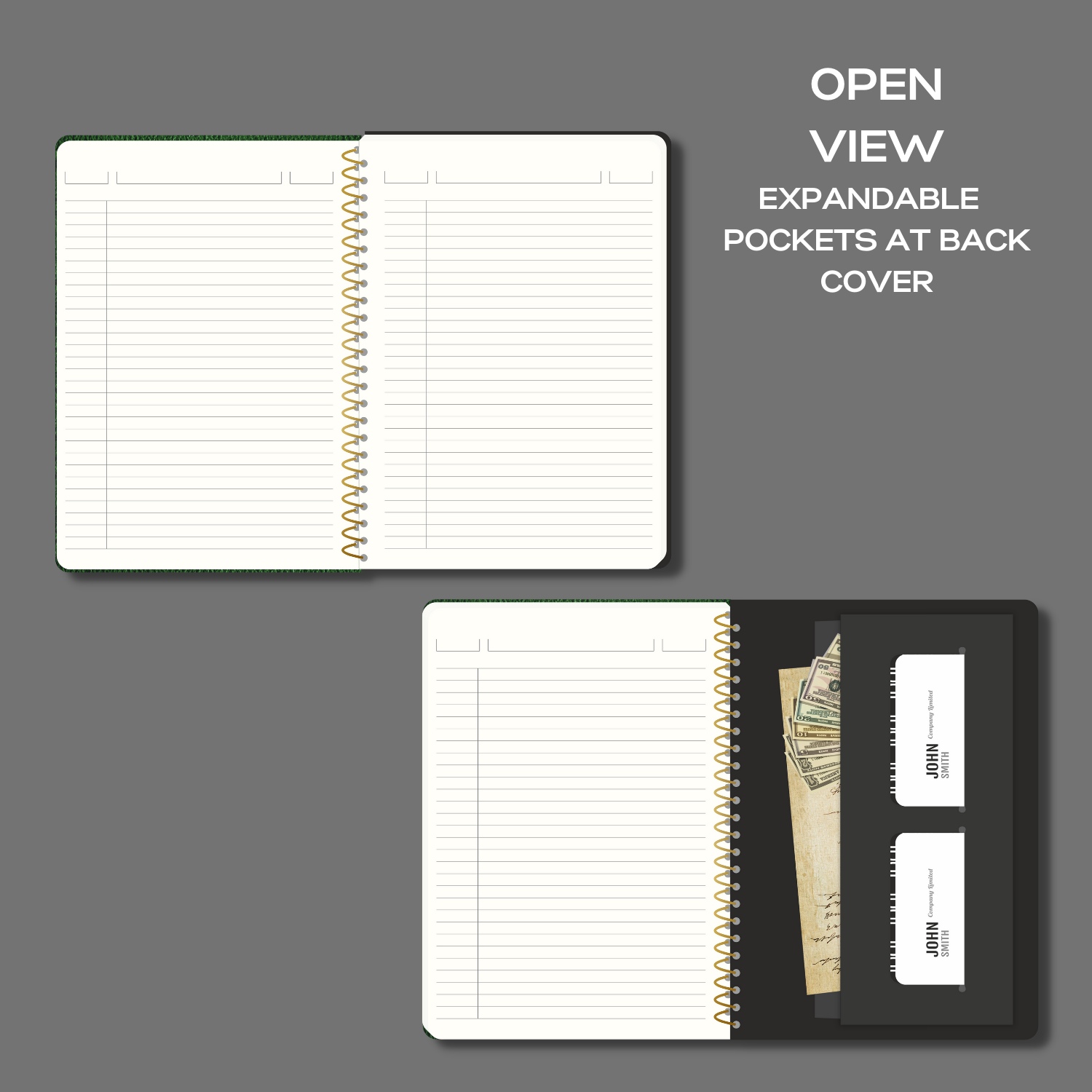Pragya Executive Series | The Golden Spiral Executive Wirebound Notebook | B5 (17.6 CM x 25 CM) | 80 GSM | 160 Pages, Single Ruled | Leatherette Cover | Single Ruled | Pack of 3 with assorted colours