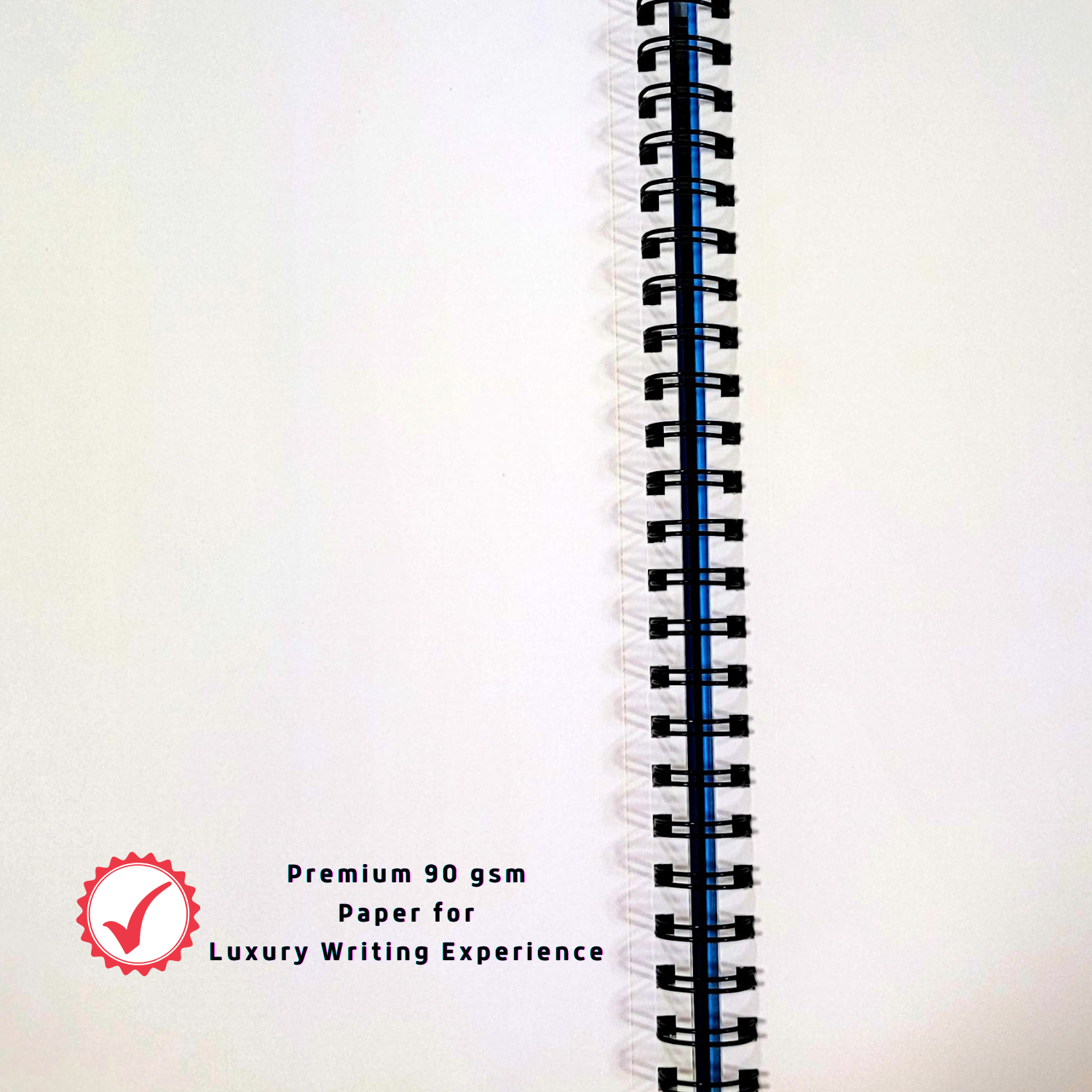 plain blue journal