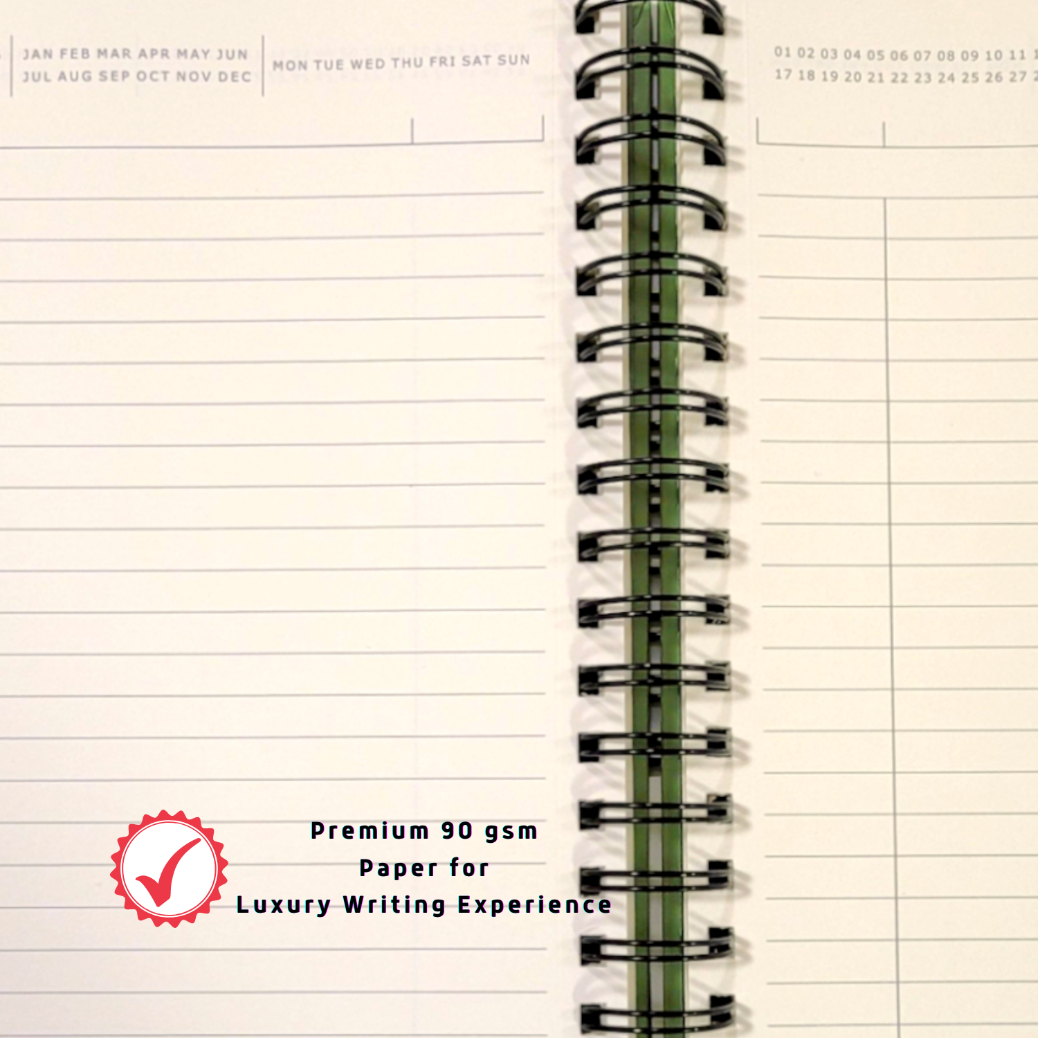 Pragya Elite Collection | Journal Notebook | (19x27 CM) 240 Single Ruled Pages | 90 GSM | Hard Cover with Wire Binding | Executive Notebook of Personal and Office Notes