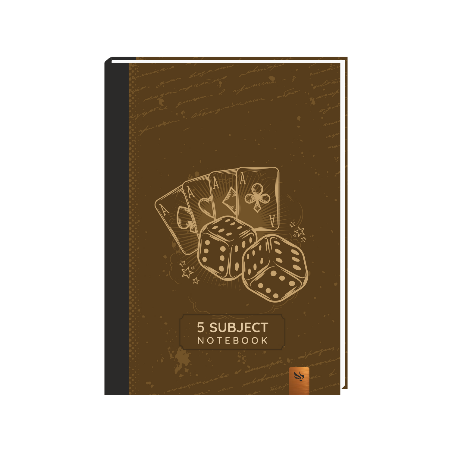5 subject notebook ruled