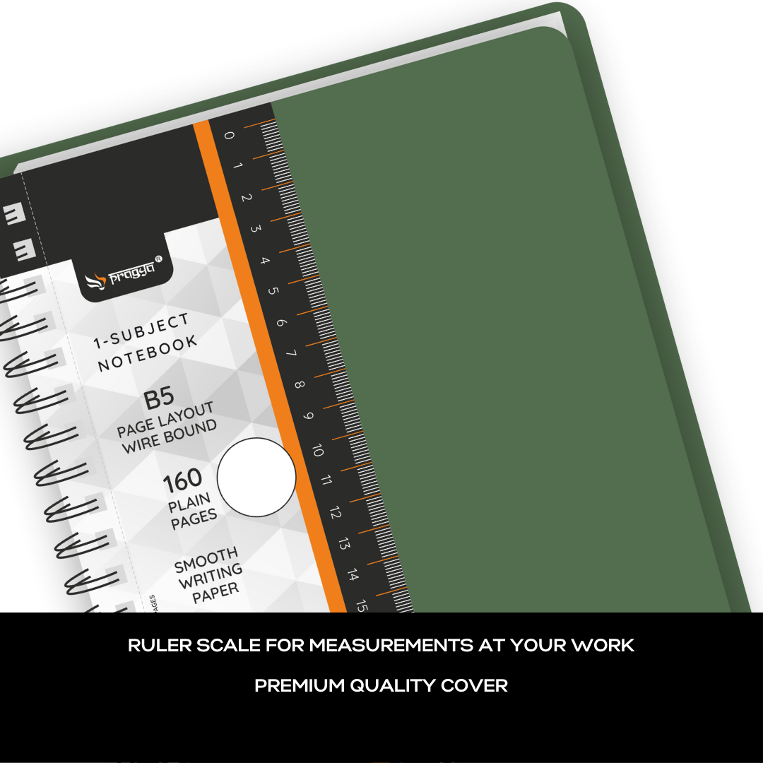 160 pages notebook