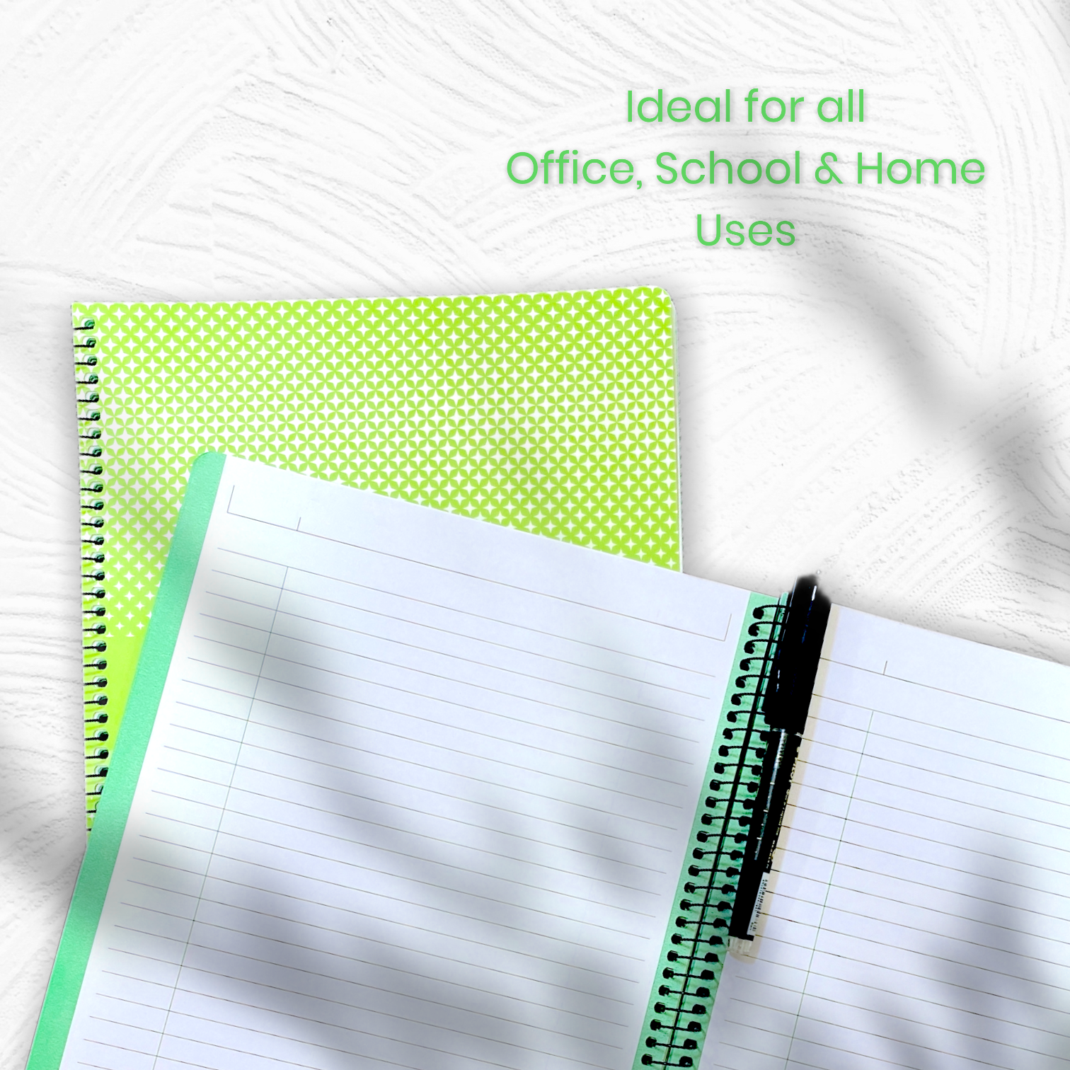 Pragya 1-Subject A4 Notebook (120 Pages, Ruled) Wire-Bound | Pack of 3